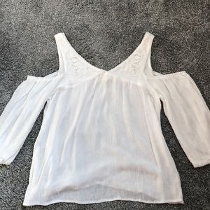 Cold shoulder top, WORN ONCE!